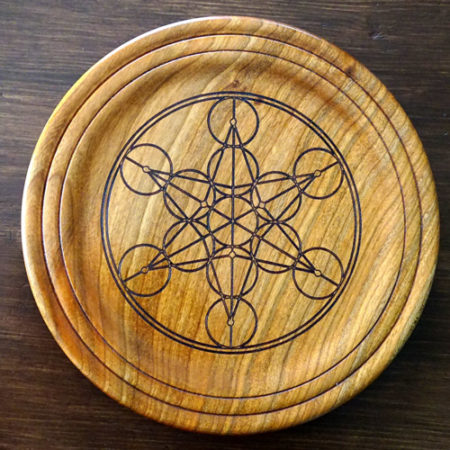 Hexagon Snowflake Platter