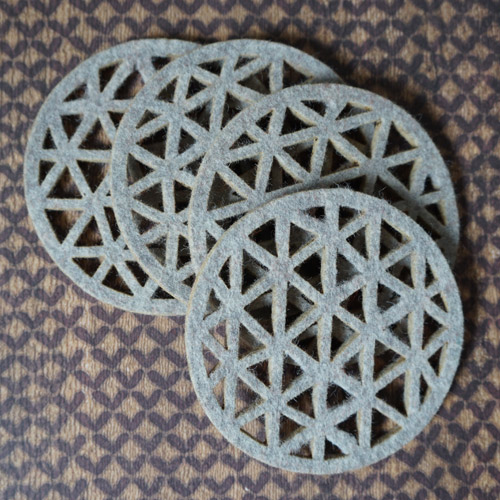 Triangle Felt Coaster - Image 3
