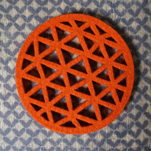 Triangle Felt Coaster
