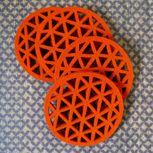 Triangle Felt Coaster - Image 5