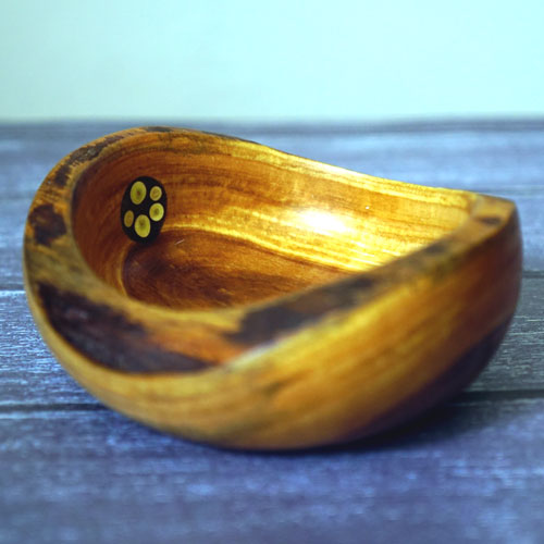 Mini Natural Edge Apple Wood Bowl